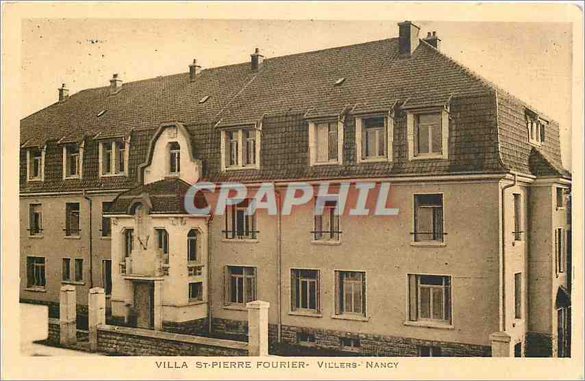 CPA Villa St Pierre Fourier Villers Nancy 