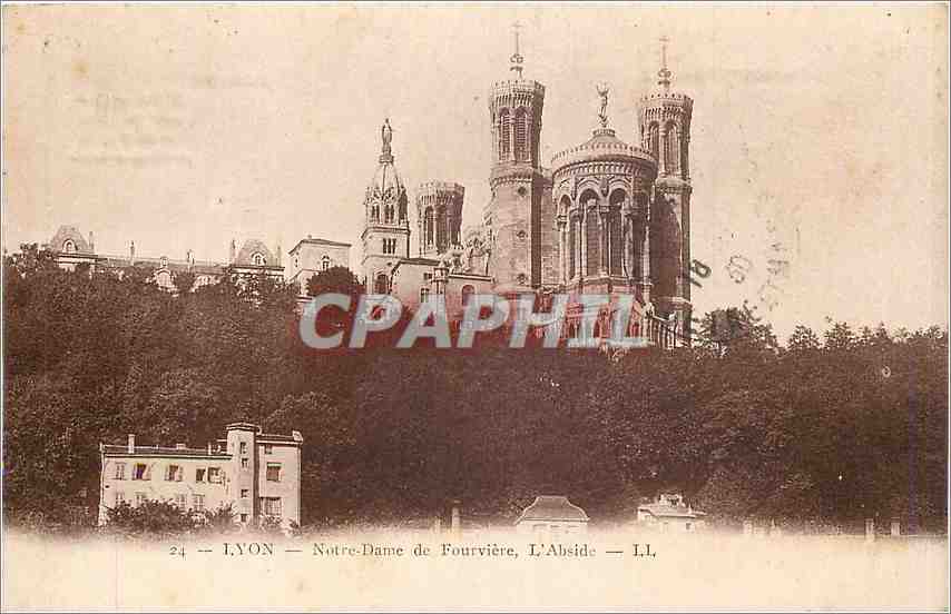 CPA Lyon Notre Dame de Fourviere L'Abside 