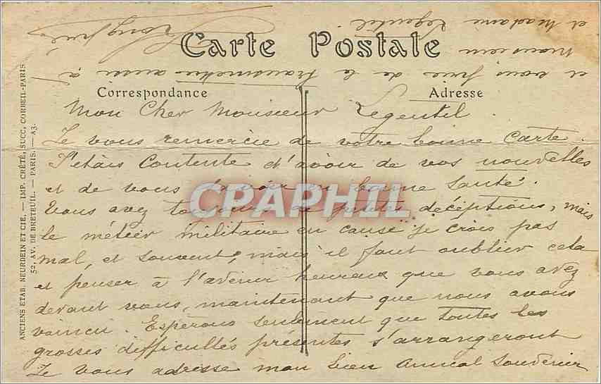 CPA Saumur La Loire au Pont du Chemin de Fer  — Rückseite