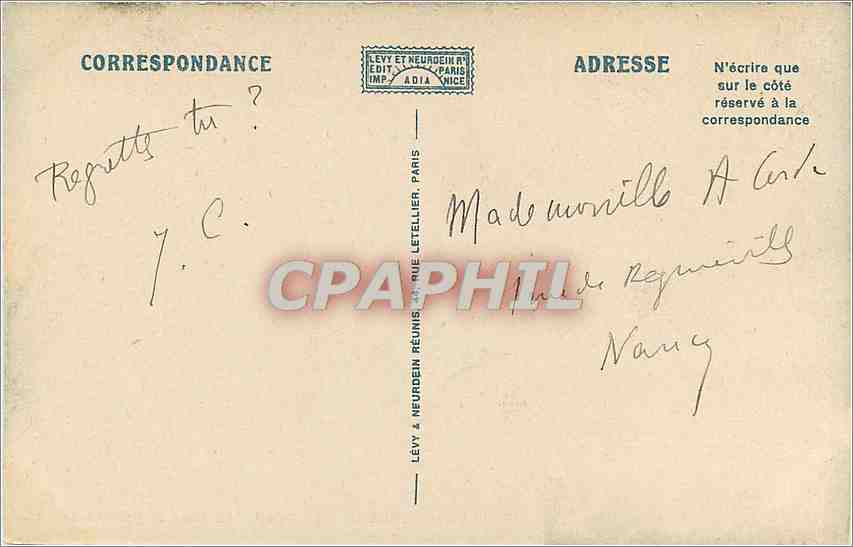 Fontainebleau — La Forêt, La Mare de Franchard — Editor Lévy & Neurdein, n° 133 — Reverso