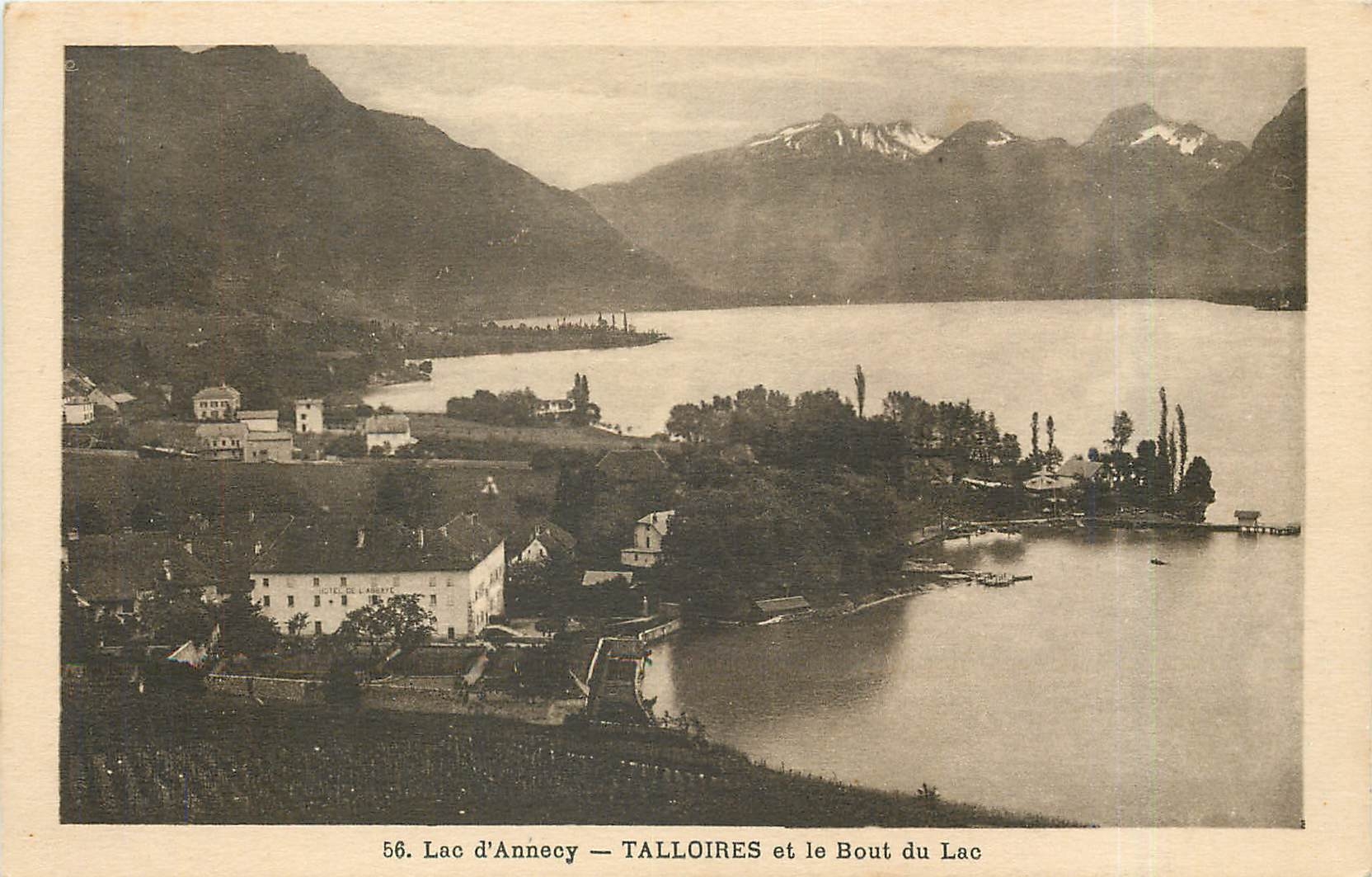 CPA Lac d'Annecy Talloires et le Bout du Lac 