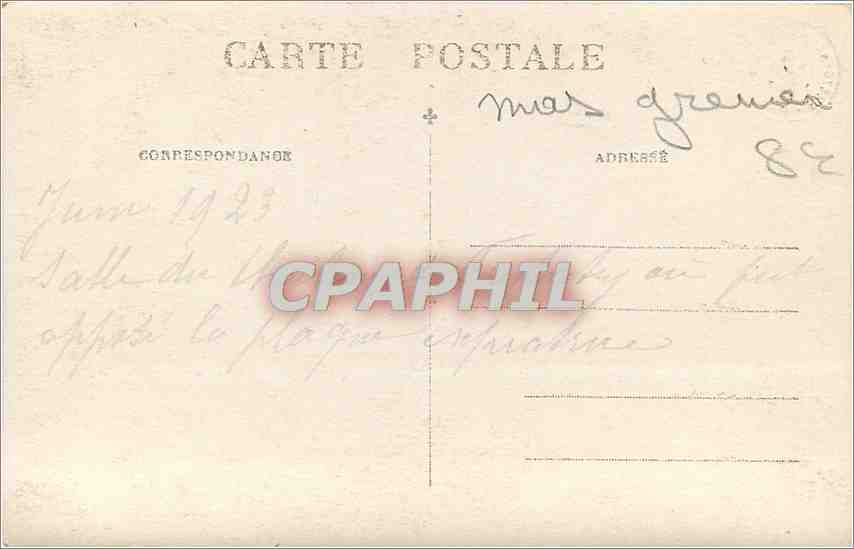 Salle de l'Exposition de Delais — Musée de la Marine — Éditeur : SIAAS — Verso