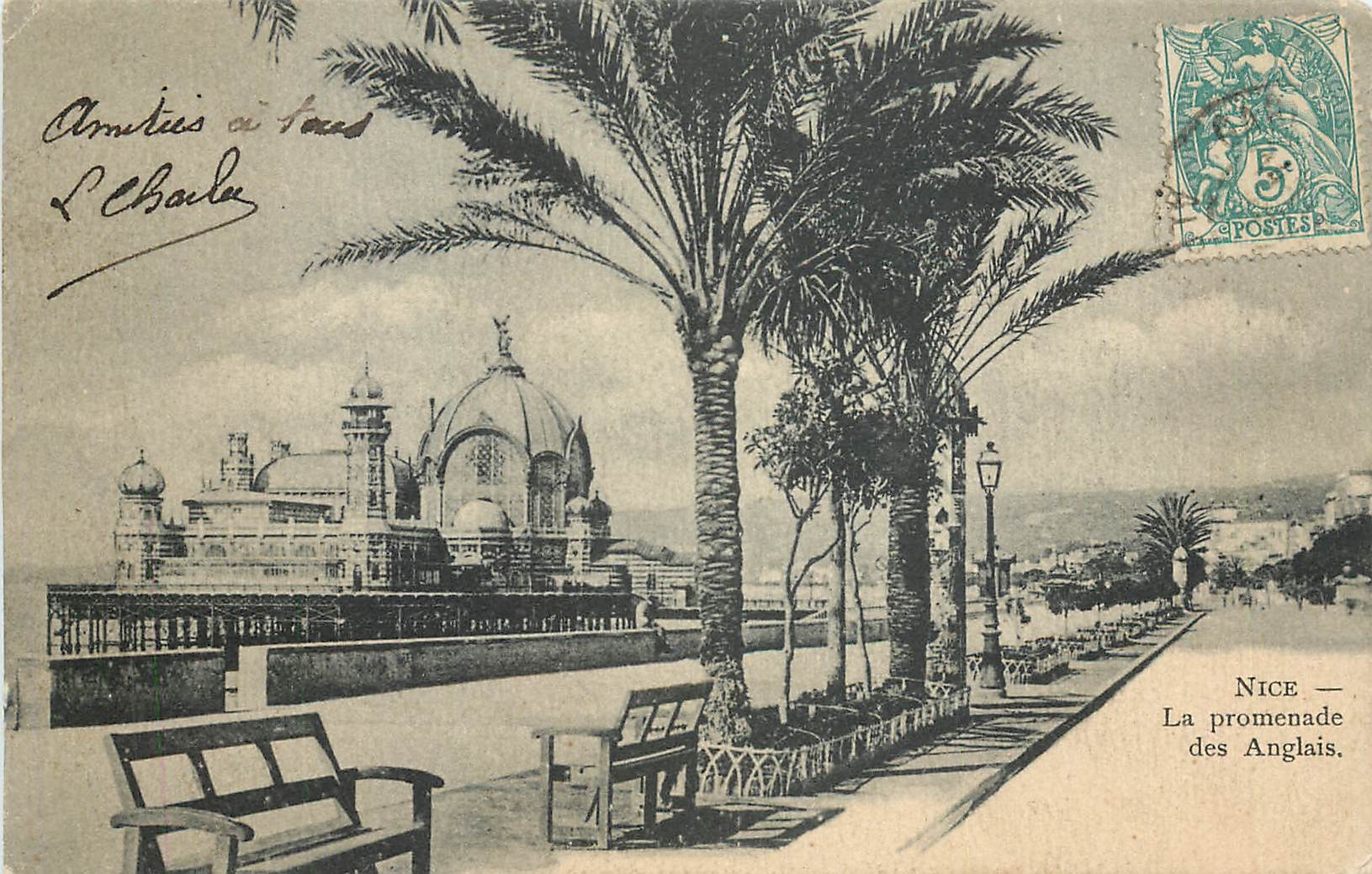 CPA Nice La Promenade des Anglais 