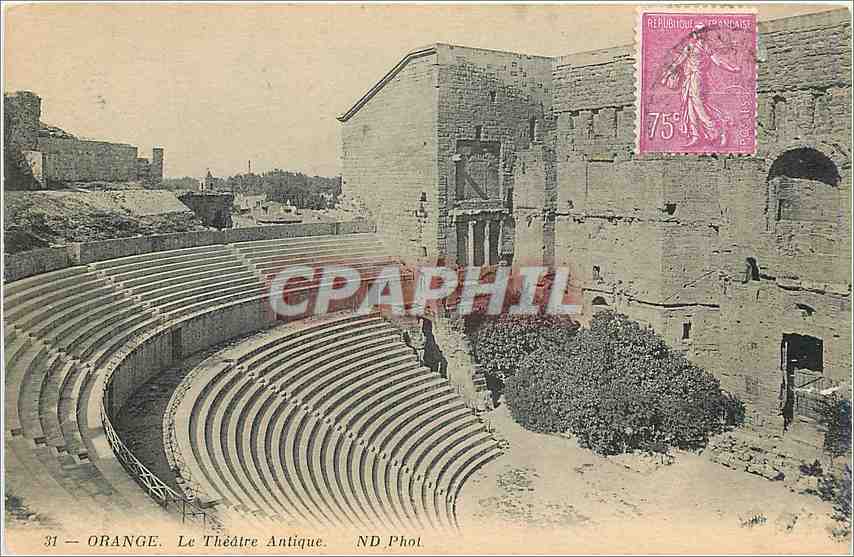 CPA Orange Le Theatre Antique 