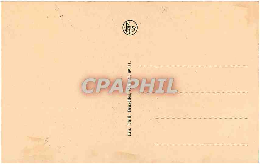 CPA Malines La Cathedrale Saint Rombaut  — Back