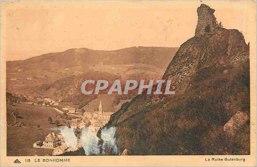 CPA Le Bonhomme La Ruine Gutenburg 