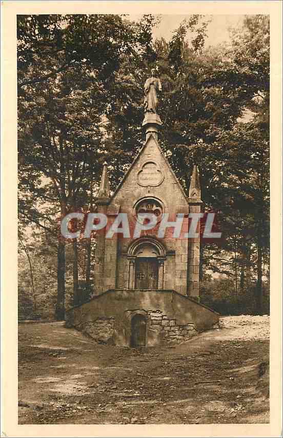 CPA Abbaye de la Pierre Qui Vire Yonne Chapelle du Sacre Coeur 