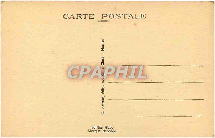CPA Cahors Lot La Cathedrale Saint Etienne Nef construite a la fin du XI  — Rückseite