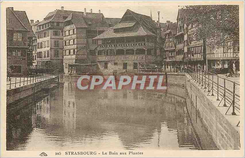 CPA Strasbourg Le Bain aux Plantes 