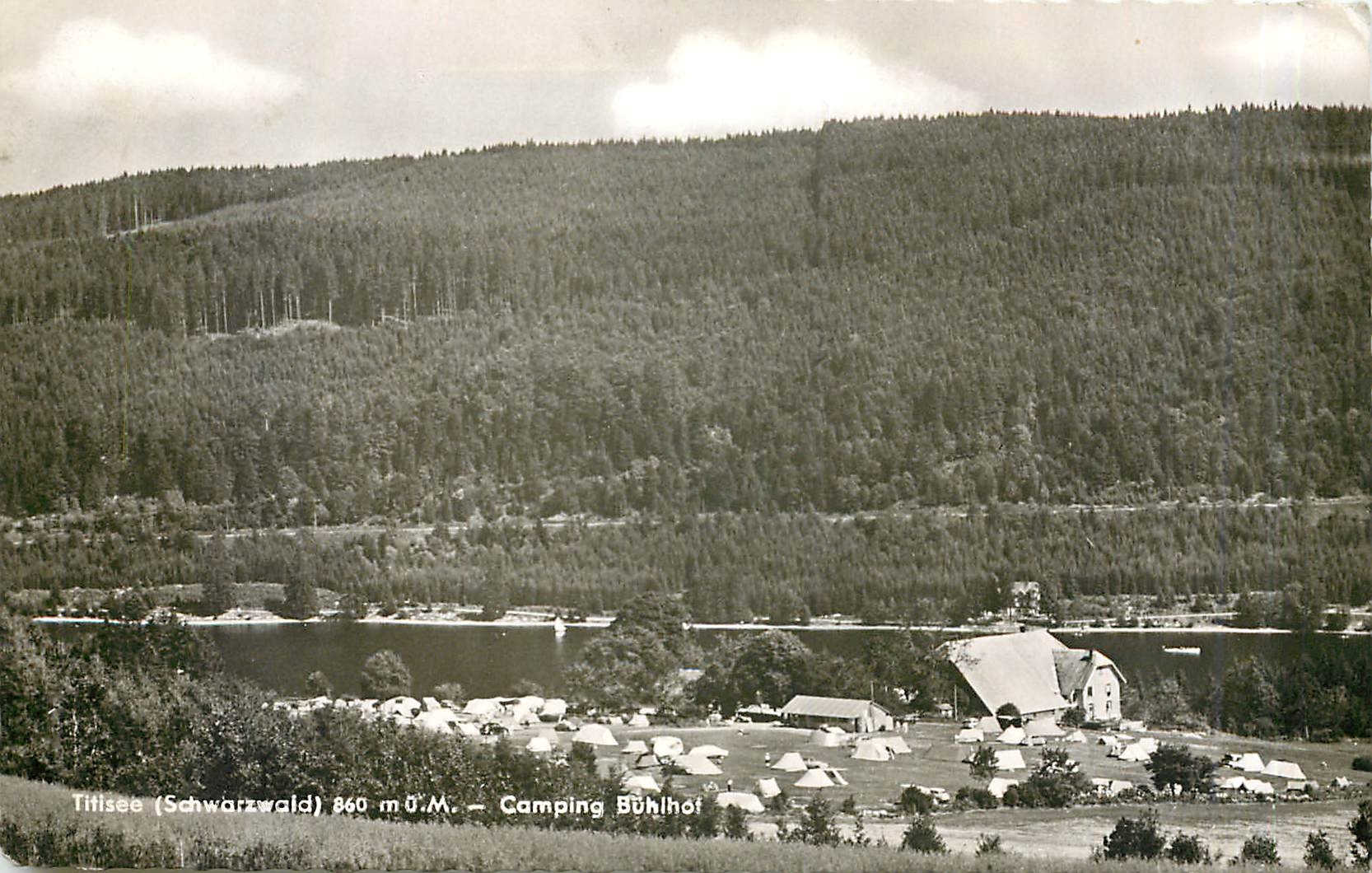 CPA Thisee schwarzwald Camping Buhlhof 