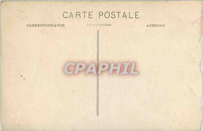 CPA La Correze Bort les Orgues Le Pas de la Saule ou la riviere la Rhue passe entre deux Falaises d' — Rückseite