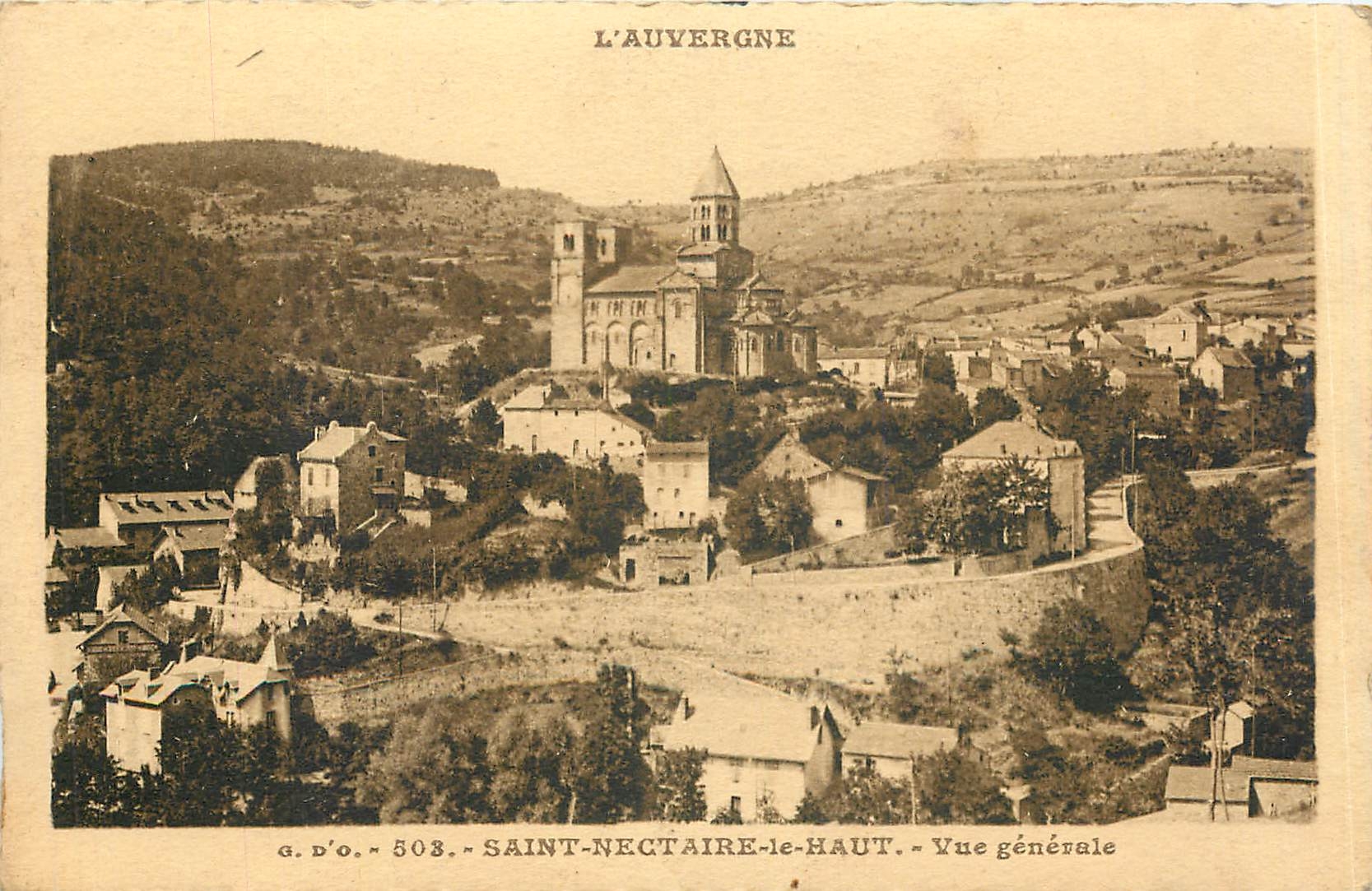 Saint-Nectaire-le-Haut — Vue générale — G. D'O. n° 503