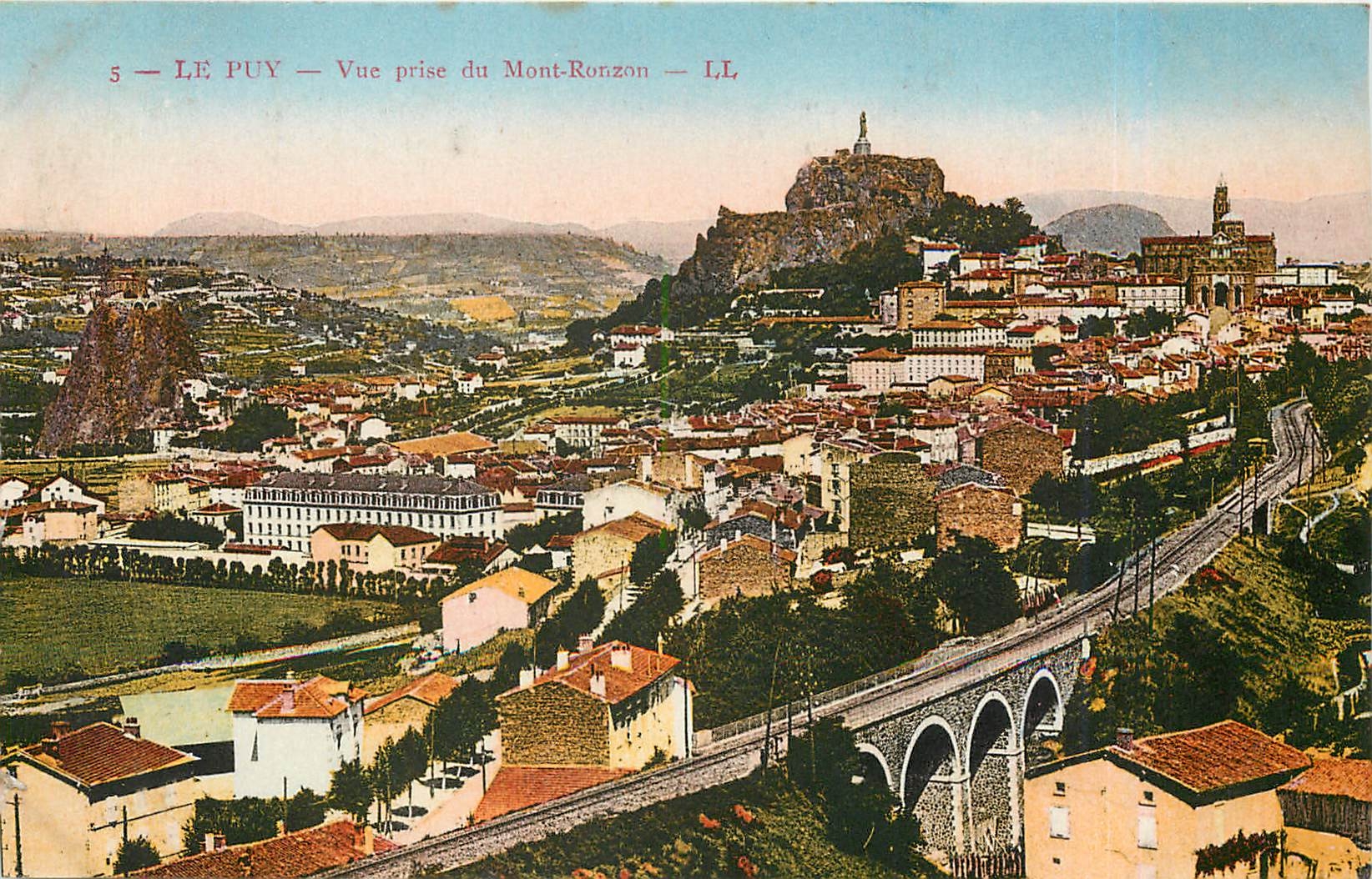 CPA Le Puy Vue prise du Mont Ronzon 
