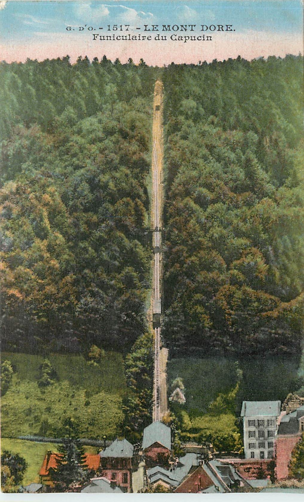 CPA Le Mont Dore Funiculaire du Capucin 