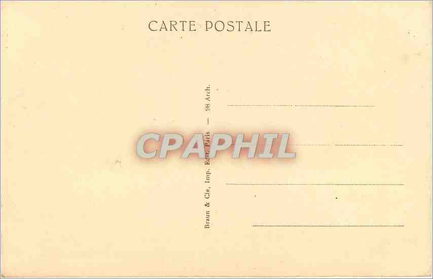 CPA Athenes Le Pandroseion Les Cariatides  — Rückseite