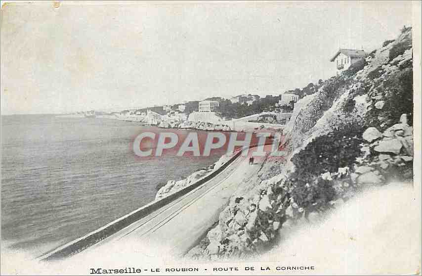 CPA Marseille Le Roubion Route de la Corniche 
