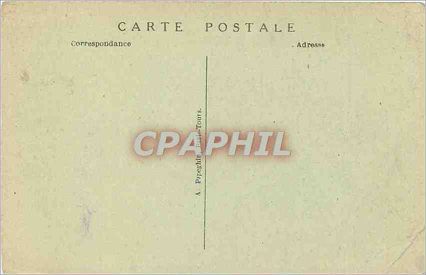 CPA Paris Le Boulevard et l'Eglise de la Madeleine  — Verso