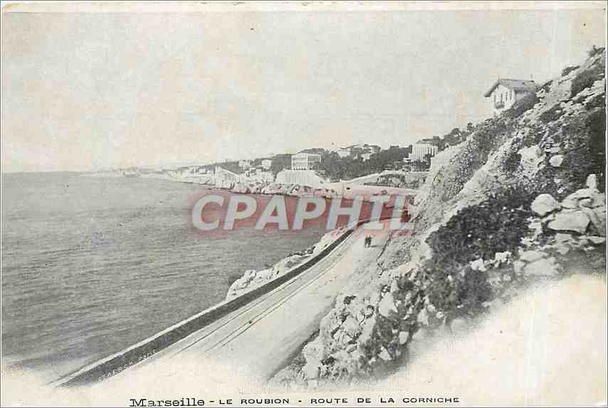 CPA Marseille Le Roubion Route de la Corniche 