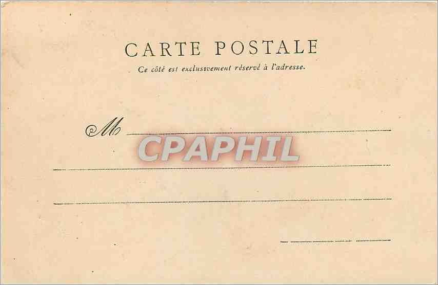 CPA Chartres Souvenir de l'Inauguration du Monument des Enfants d'Eure et Loir Morts pour la Patrie  — Rückseite