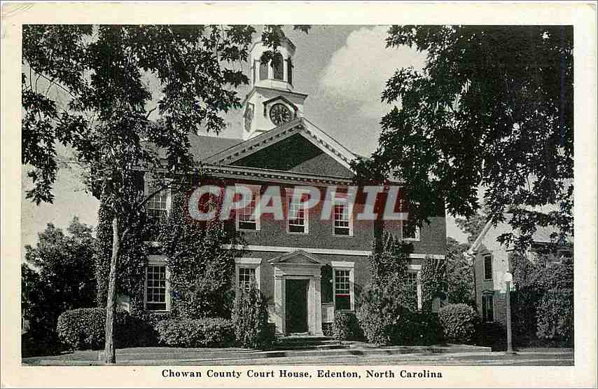 CPA Chowan County Court House Edenton North Carolina 