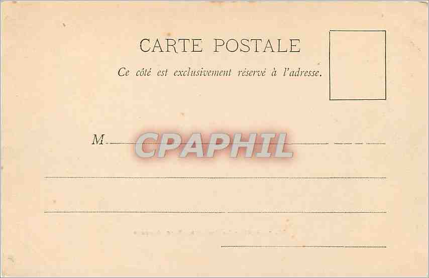 CPA Paris La Grille du Parc Monceau  — Rückseite