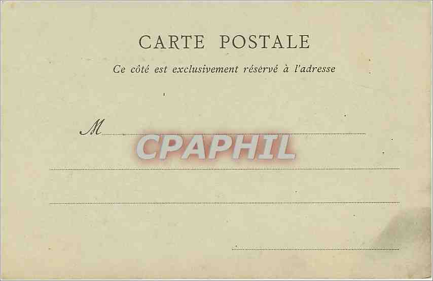 CPA Angers La Ville Basse  — Rückseite