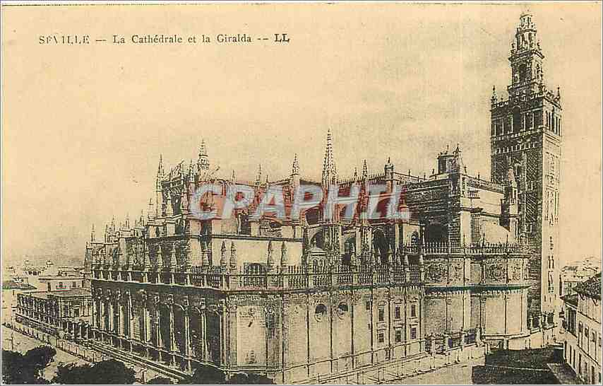 CPA Seville La Cathedrale et la Giralda 