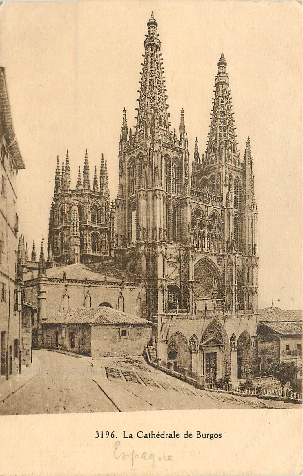 CPA La Cathedrale de Burgos 