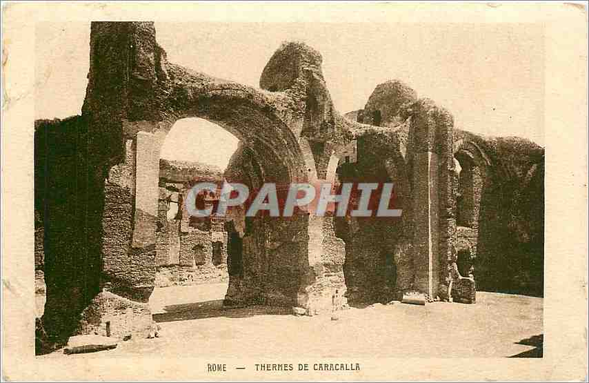 CPA Rome Thermes de Caracalla 