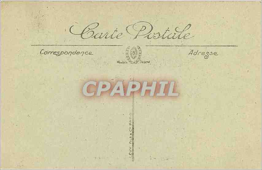 CPA Lourdes Le Funiculaire du Pic du Jer Le Grand Viaduc  — Rückseite