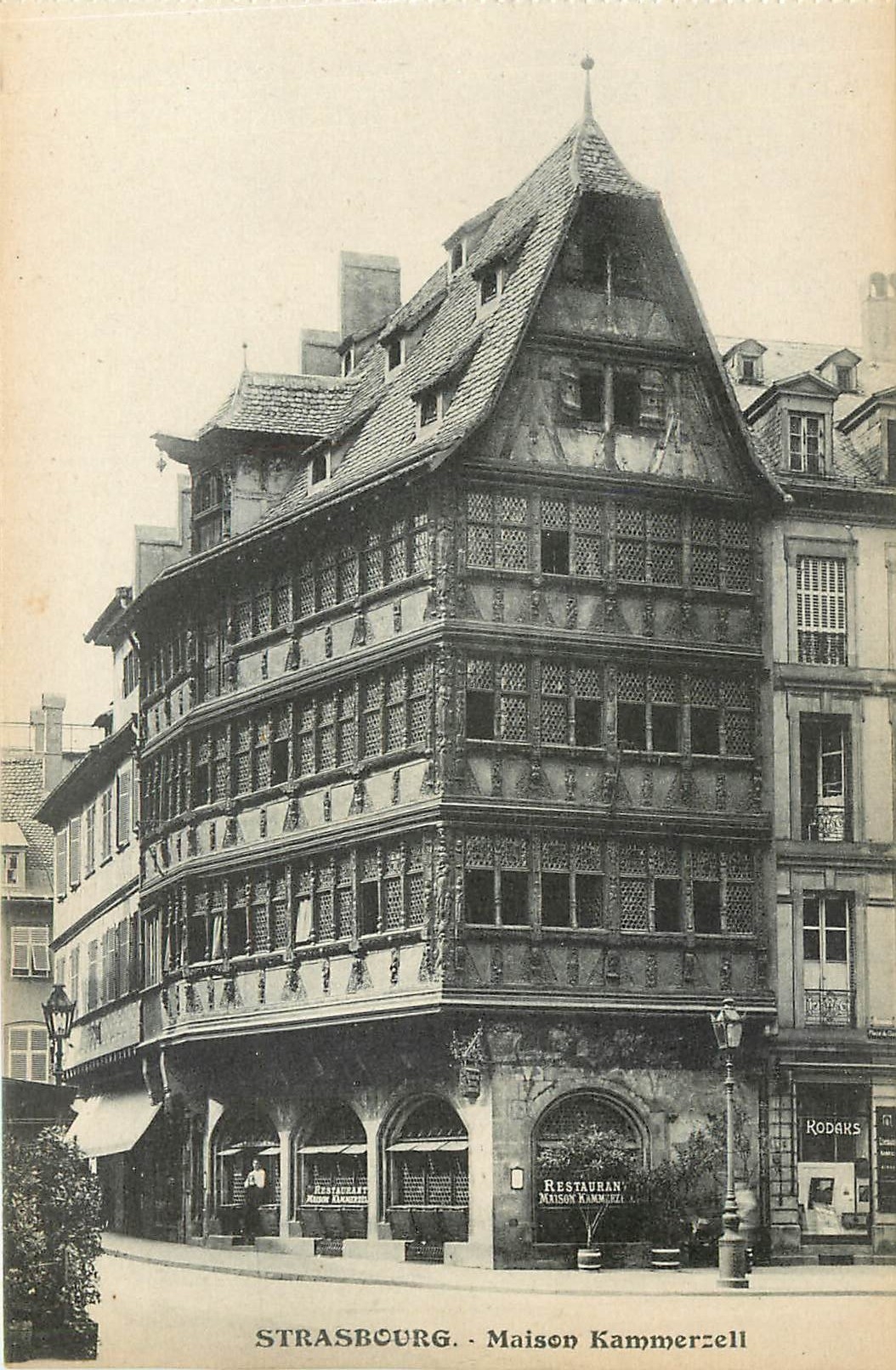 CPA Strasbourg Maison Kammerzell 