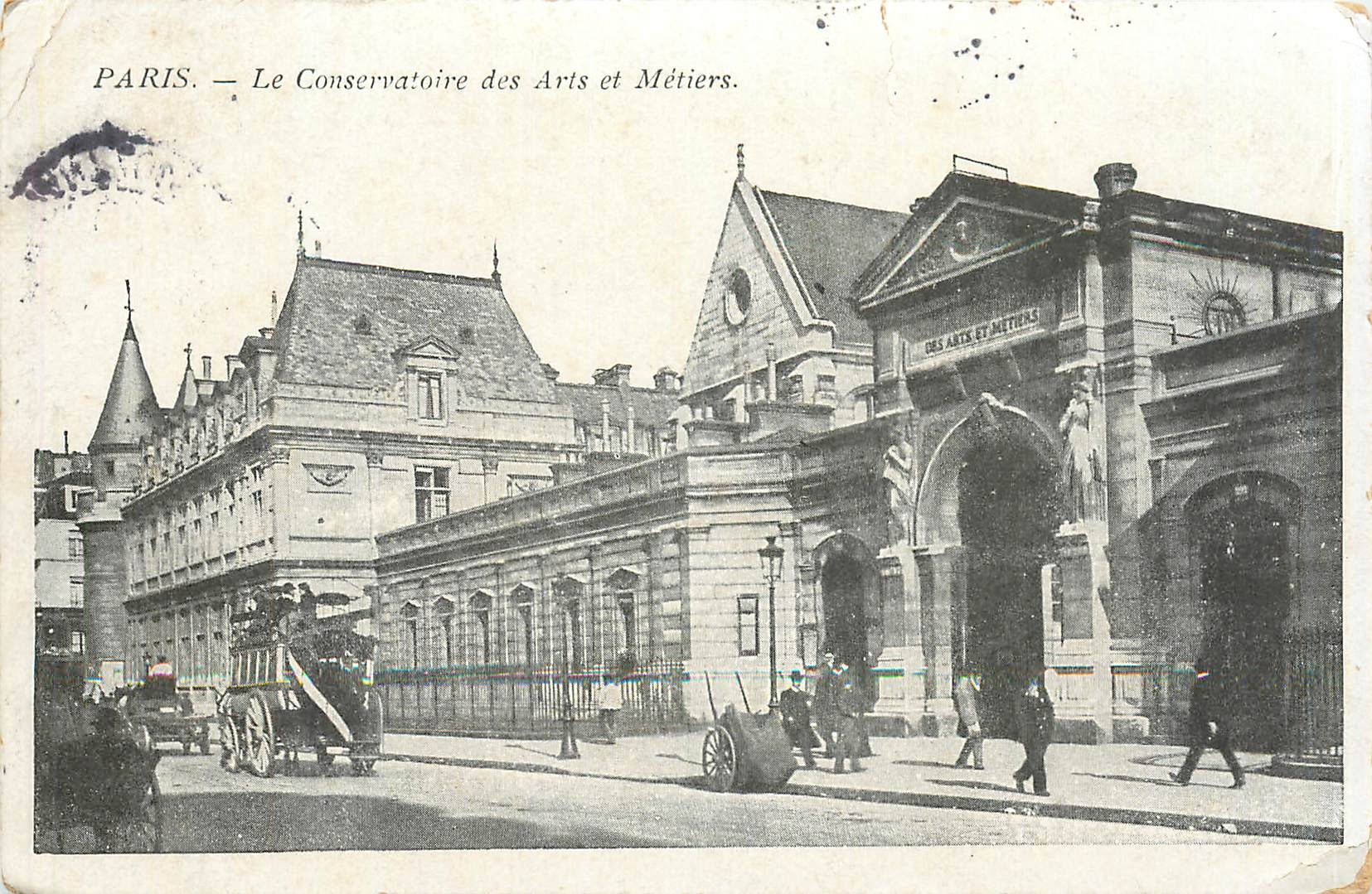 CPA Paris Le Conservatoire des Arts et Metiers 