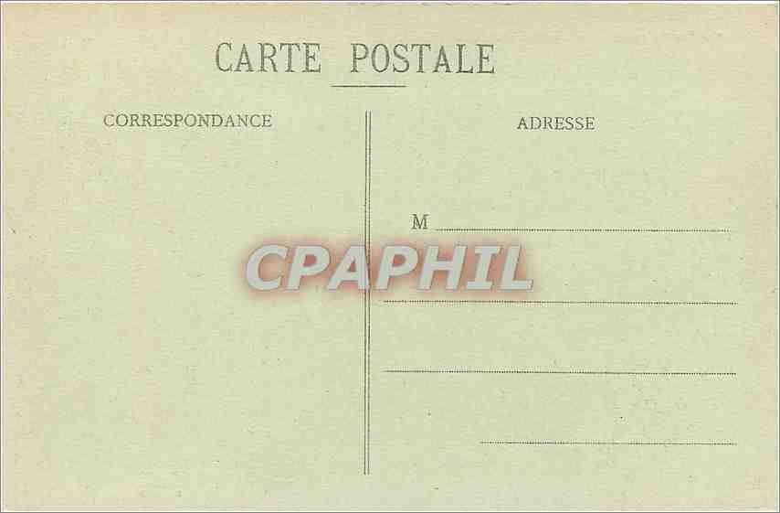 CPA Tout Paris La Madeleine  — Verso