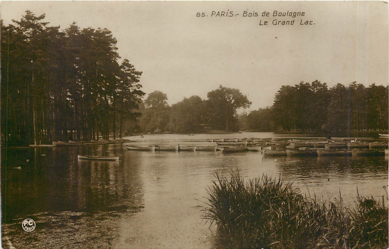 CPA Paris Bois de Boulogne Le Grand Lac 