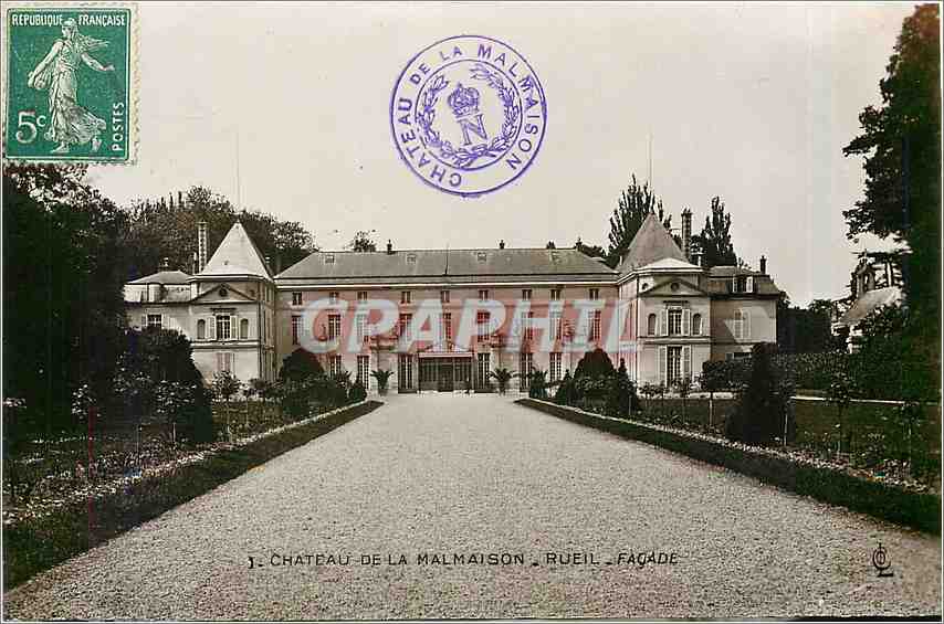 CPA Chateau de la Malmaison Rueil Facade 