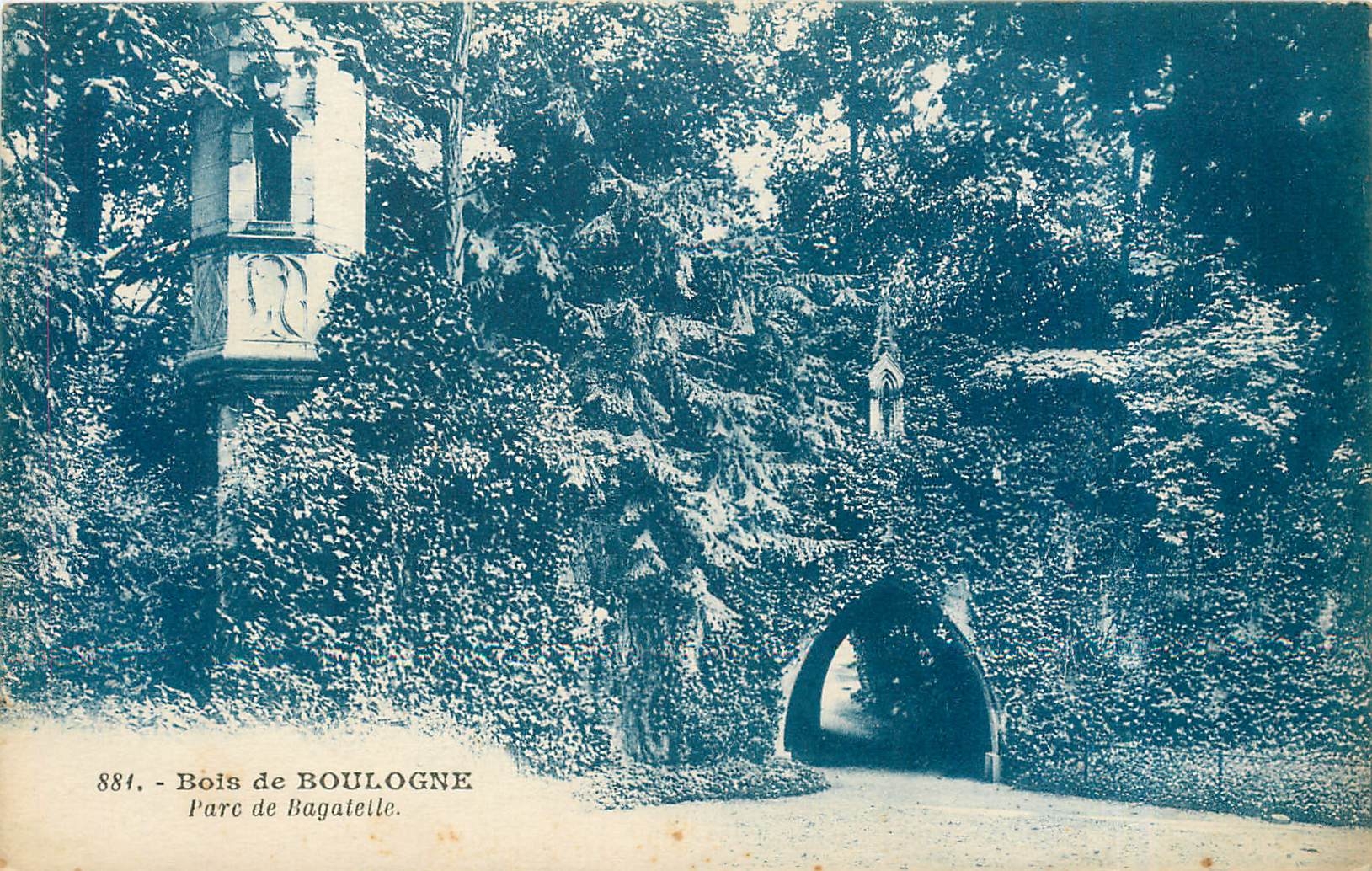 CPA Bois de Boulogne Parc de Bagatelle 