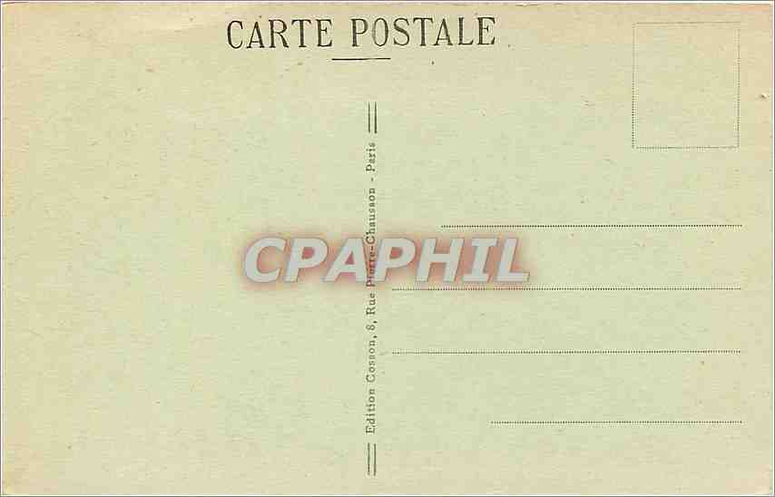 CPA Paris Hotel des Monnaies La grande Salle du Musee  — Rückseite