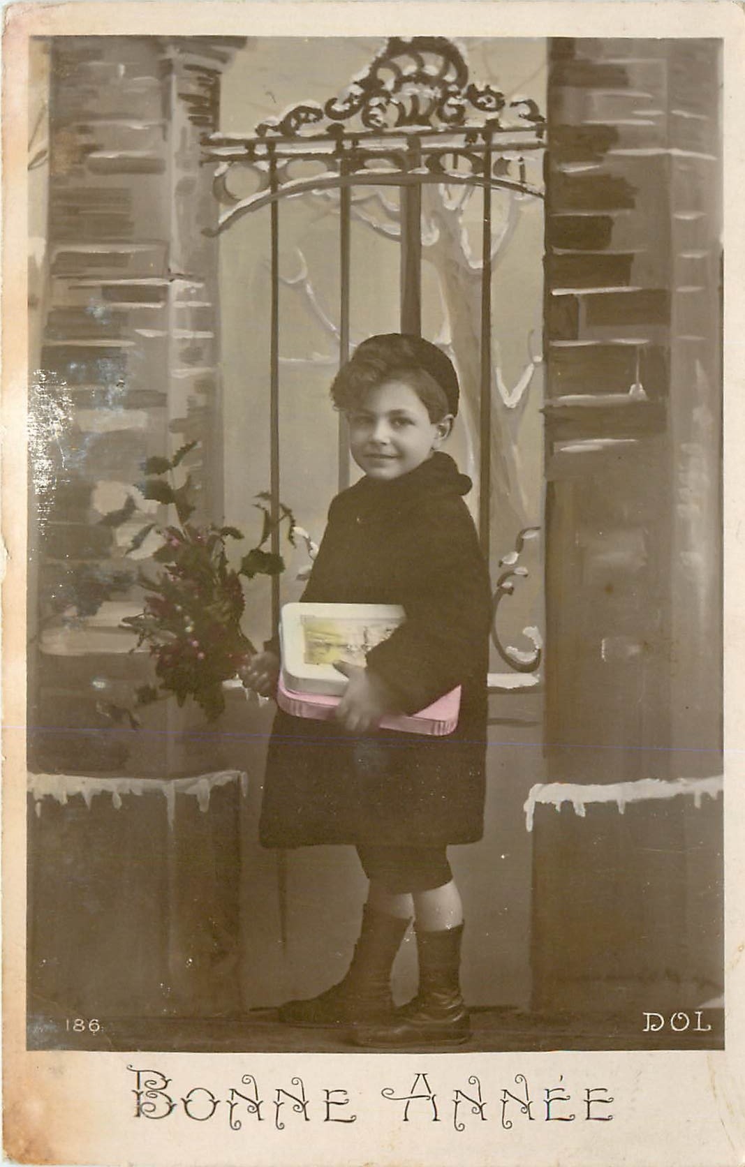 CPA Bonne Annee Enfant