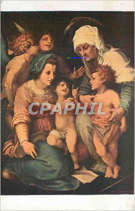 CPA Andres d'Agnolo del Sarto La Sainte Familie 