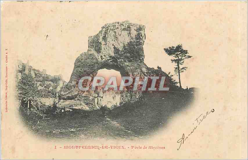 CPA Montpellier le Vieux Porte de Mycones 