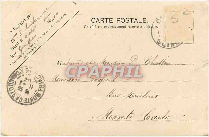 CPA Les Sites Pittoresques des Bords de la Marne  — Back