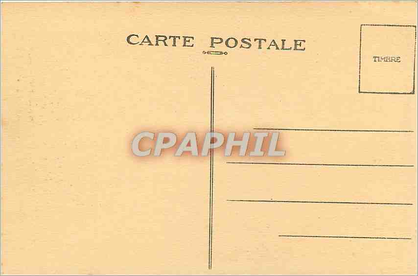 CPA Menhir a Brignogan appele Men Marz la Pierre du Miracle  — Rückseite