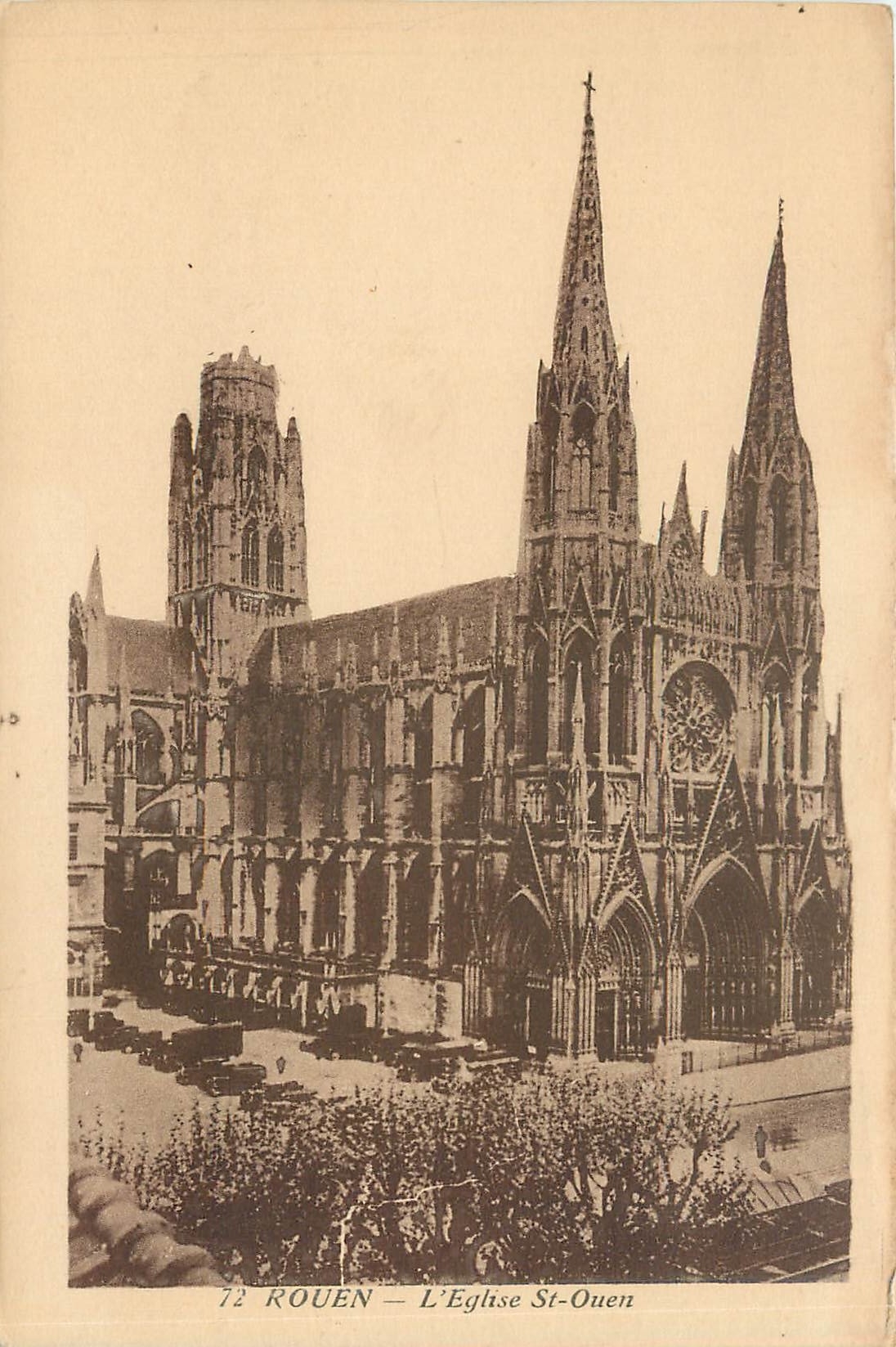 CPA Rouen L'Eglise St Ouen 