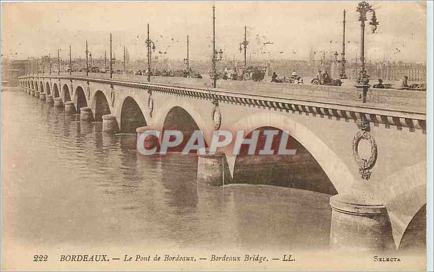 CPA Bordeaux Le Pont de Bordeaux 