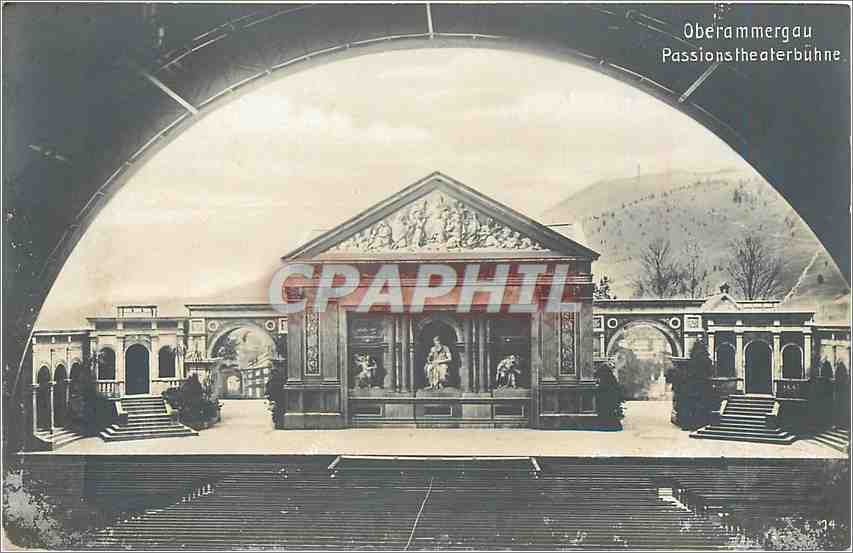 CPA Oberammergau Passions theaterbuhne 