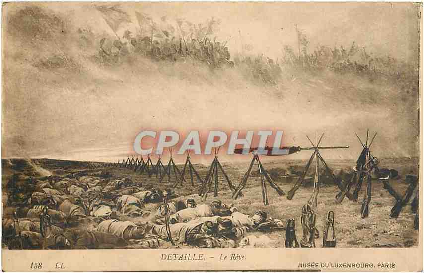 CPA Detaille Le Reve 