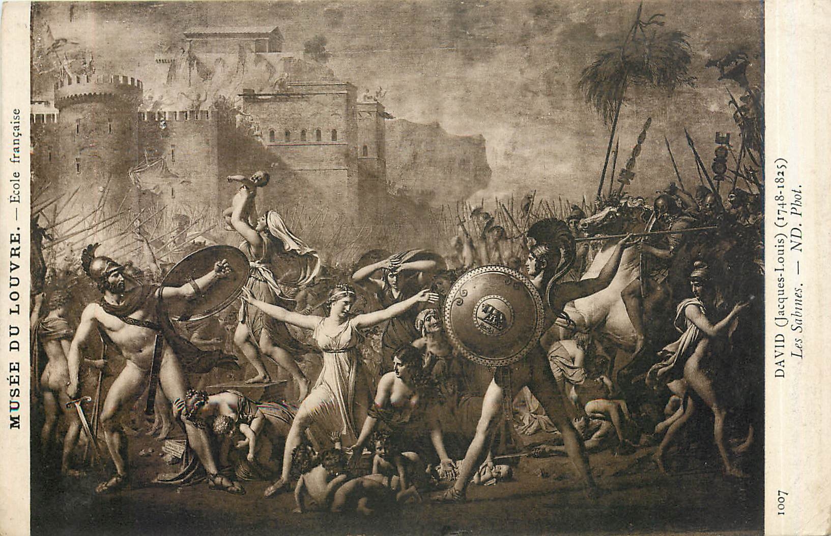 CPA Musee du Louvre Ecole francaise 