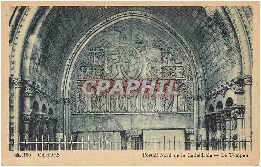 Cahors — Portail Nord de la Cathédrale — Le Tympan — Cie des Arts Mécaniques, Paris