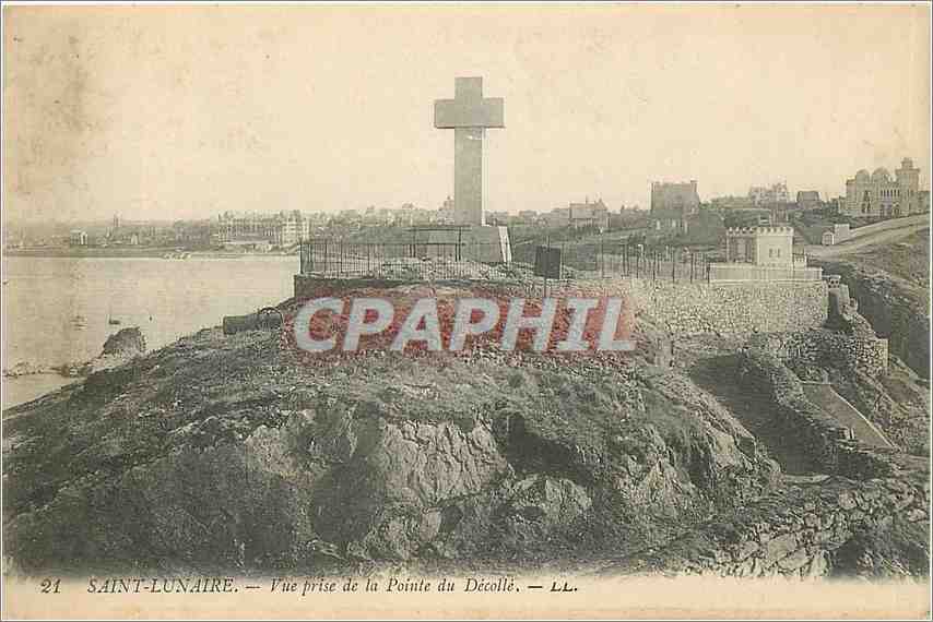 Saint-Lunaire — Vue prise de la Pointe du Décollé — LL. n°21