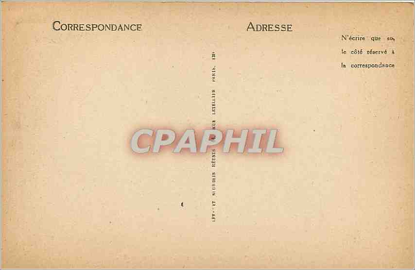 CPA Montereau L'Eglise et la Seine  — Rückseite